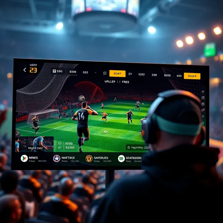 User interface showcasing Mines Pro gameplay on SportyBet platform