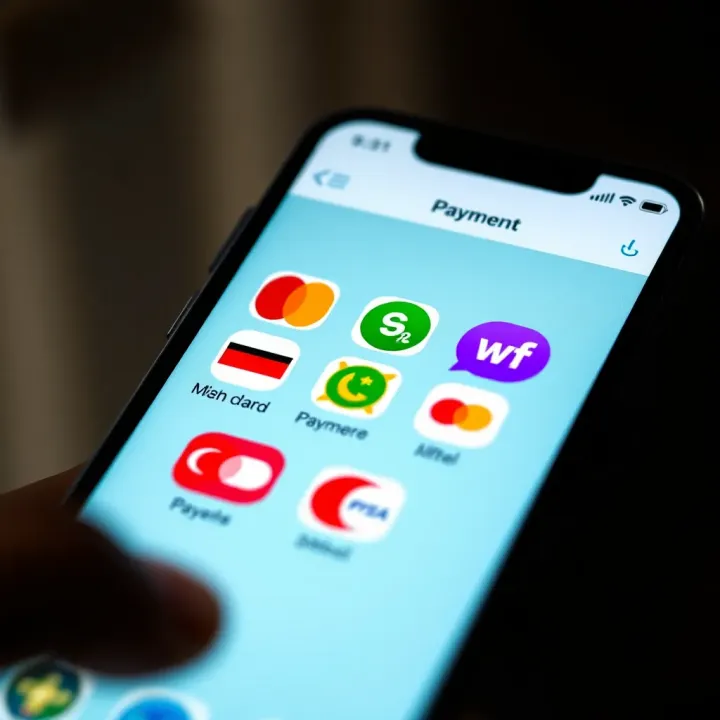 Supported Payment Methods on SportyBet App for Nigerian Users Various payment methods icons including local Nigerian options on a smartphone screen