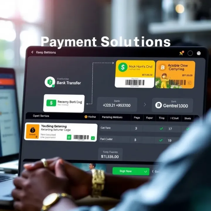 Payment Solutions for Nigerian Bettors on Websportybetshop Illustration of various payment methods including bank transfer and USSD codes for Nigerian bettors on an online betting platform