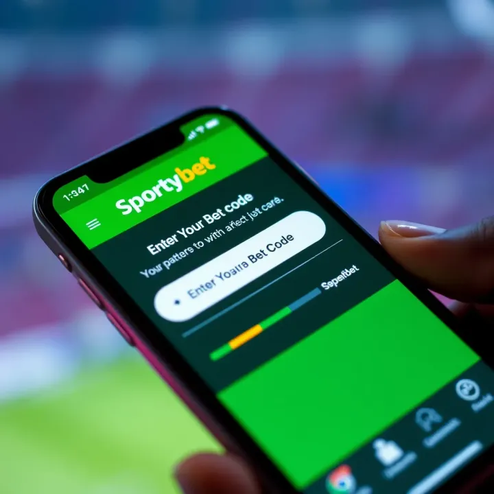 How to Enter Your Bet Code on SportyBet Nigeria