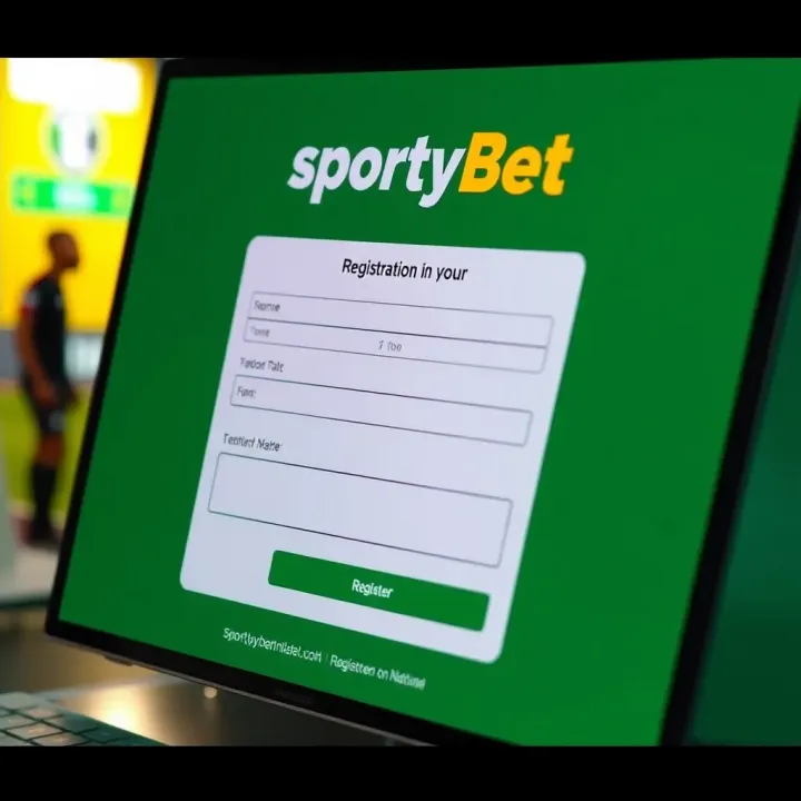 SportyBet Nigeria Registration Interface Overview User interface displaying SportyBet Nigeria registration form on a digital device