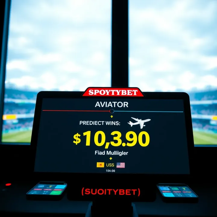 SportyBet Aviator Game Display with Multiplier and Flight Path Graphical interface of SportyBet Aviator game showing flying plane and payout multiplier