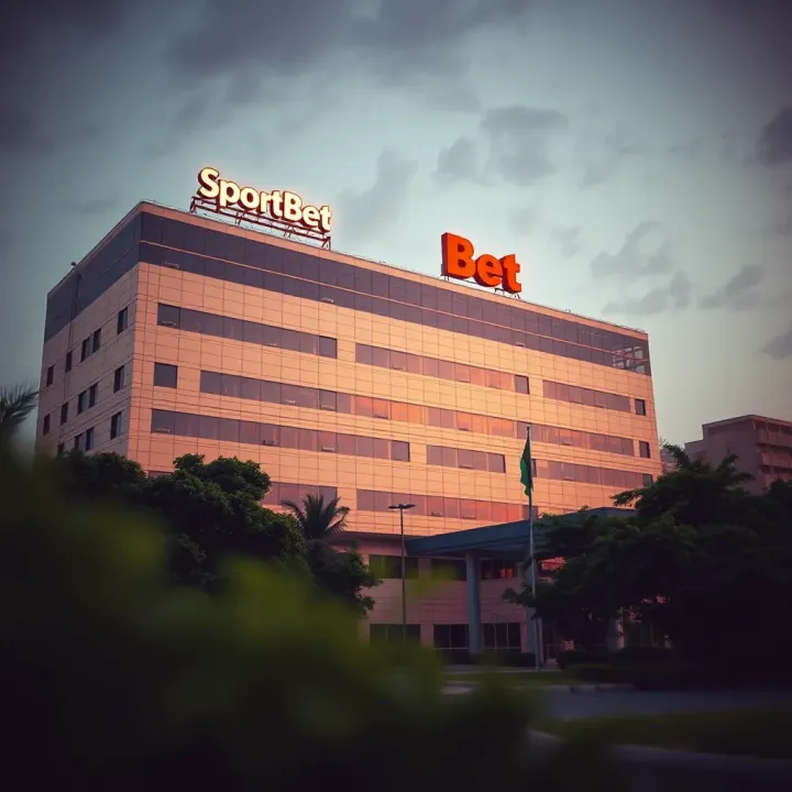 Corporate office building symbolizing the ownership and management of SportyBet platform