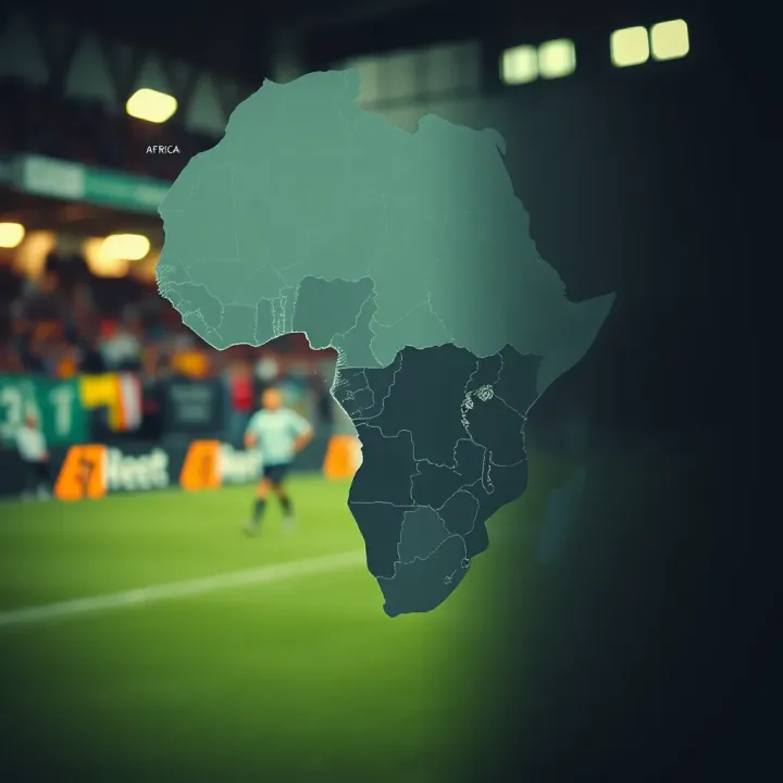 Map highlighting African countries where SportyBet is legally accessible