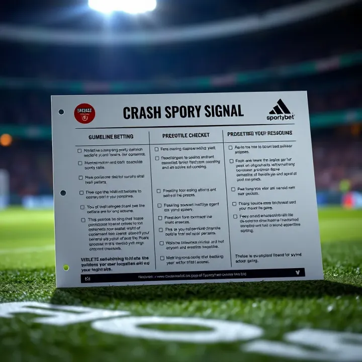 Checklist highlighting tips and precautions for responsible betting on SportyBet platform