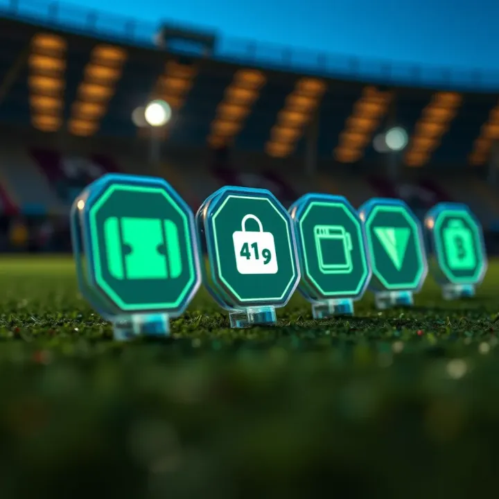 Available Deposit Options for SportyBet Nigerian Users Digital wallet icons depicting various deposit methods for SportyBet users in Nigeria