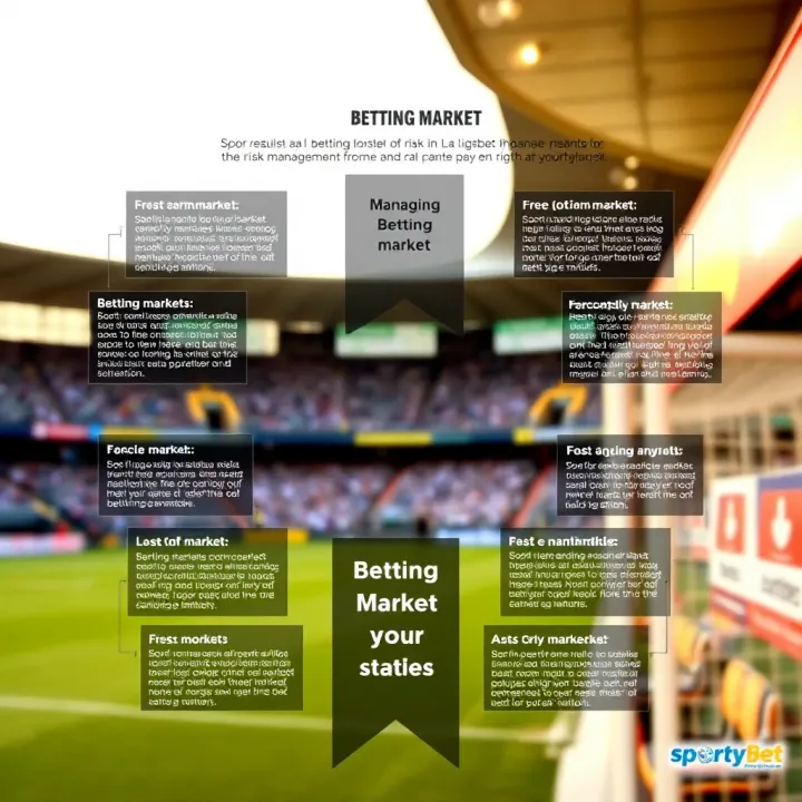 Understanding Betting Markets and Managing Risk in La Liga Wagers Diagram illustrating betting market options and risk management strategies