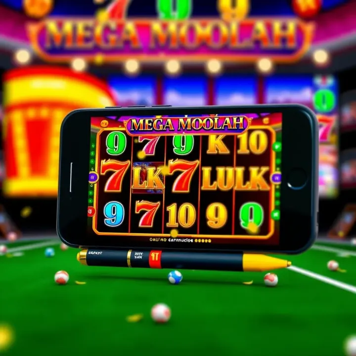 Mega Moolah Slot Demo Experience on SportyBet Mobile User interface showing Mega Moolah slot game demo on a mobile device with vibrant game symbols and spinning reels