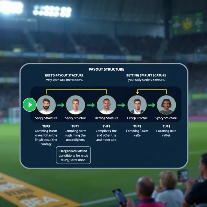 Payout Structure and Betting Strategies in SportyBet Mines Diagram illustrating payout structure and betting strategy tips for SportyBet Mines