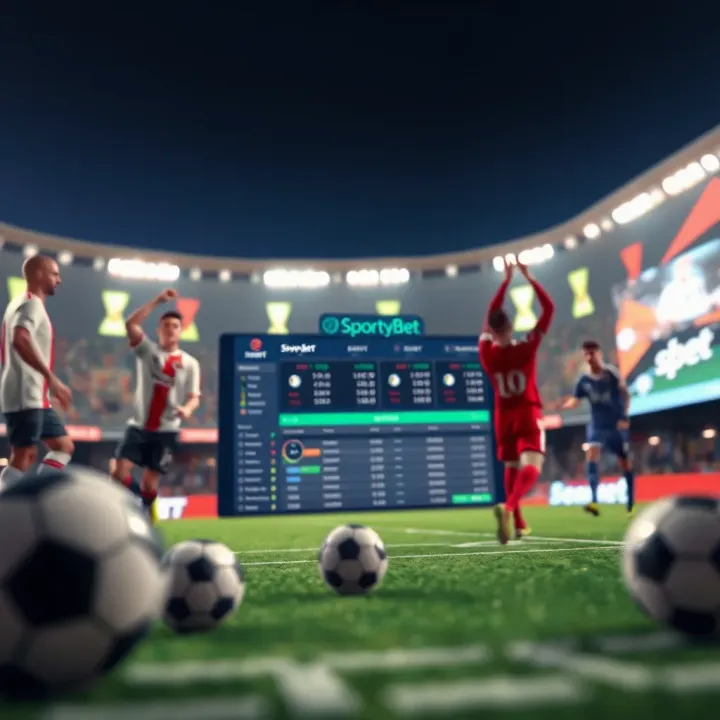 Visual representation of betting strategies and risk management on a sports betting platform