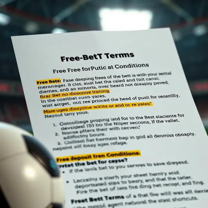 SportyBet Free Bet Bonus Terms Explained Illustration of bonus terms and conditions with highlighted key points for SportyBet free bets